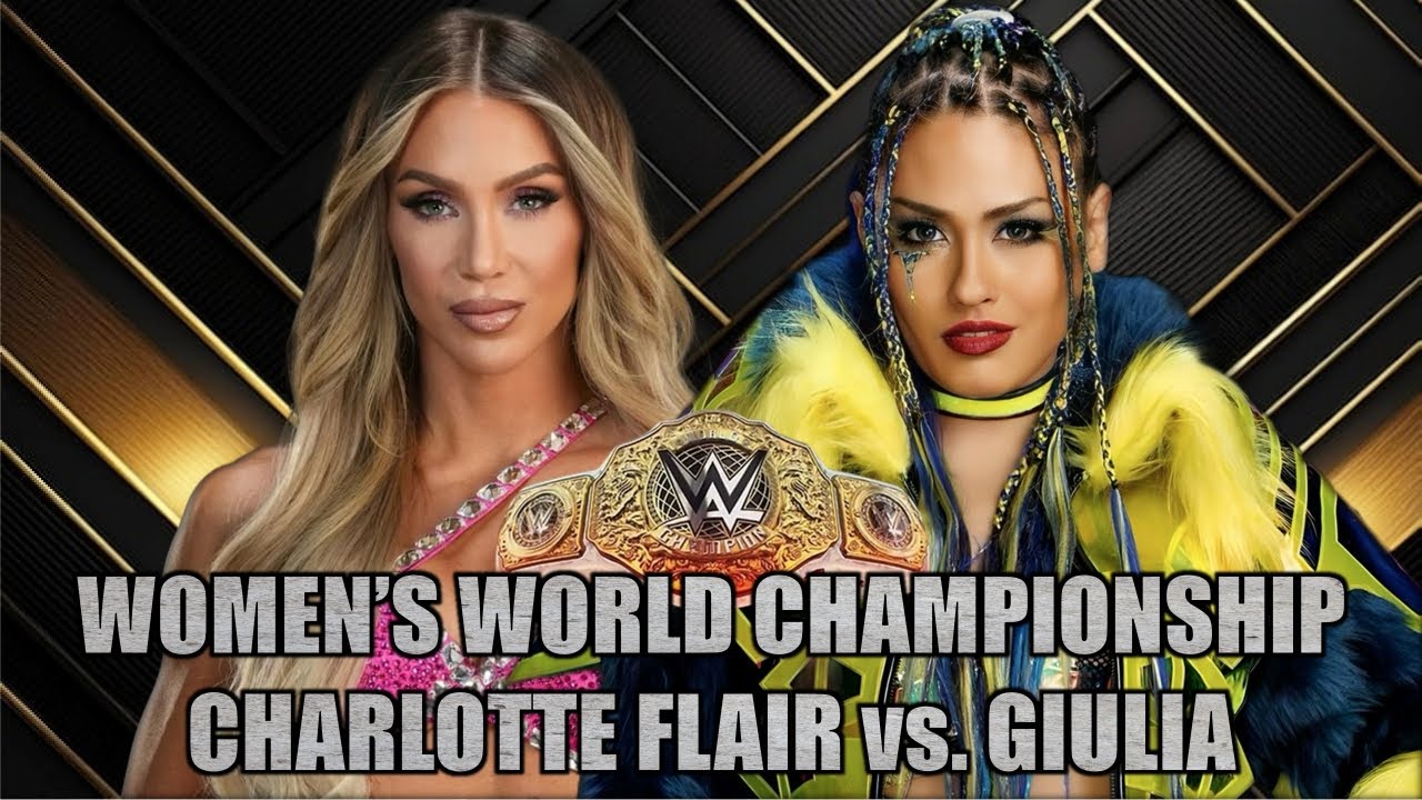 WWE 2K25 : 2026.01.25_1_WOMEN'S WORLD CHAMPIONSHIP_CHARLOTTE FLAIR vs. GIULIA