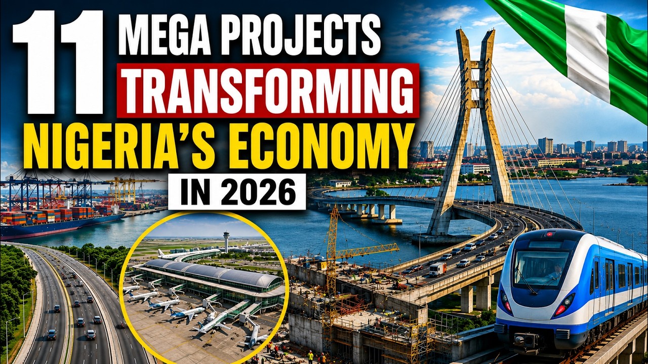 11 мегапроектов, преображающих экономику Нигерии в 2026 году 🇳🇬