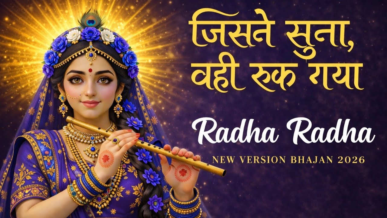 🌼 Soulful Radha Krishna Morning Bhajans 2026 | Divine Nonstop Krishna Bhakti Songs | Peacful Bhajan