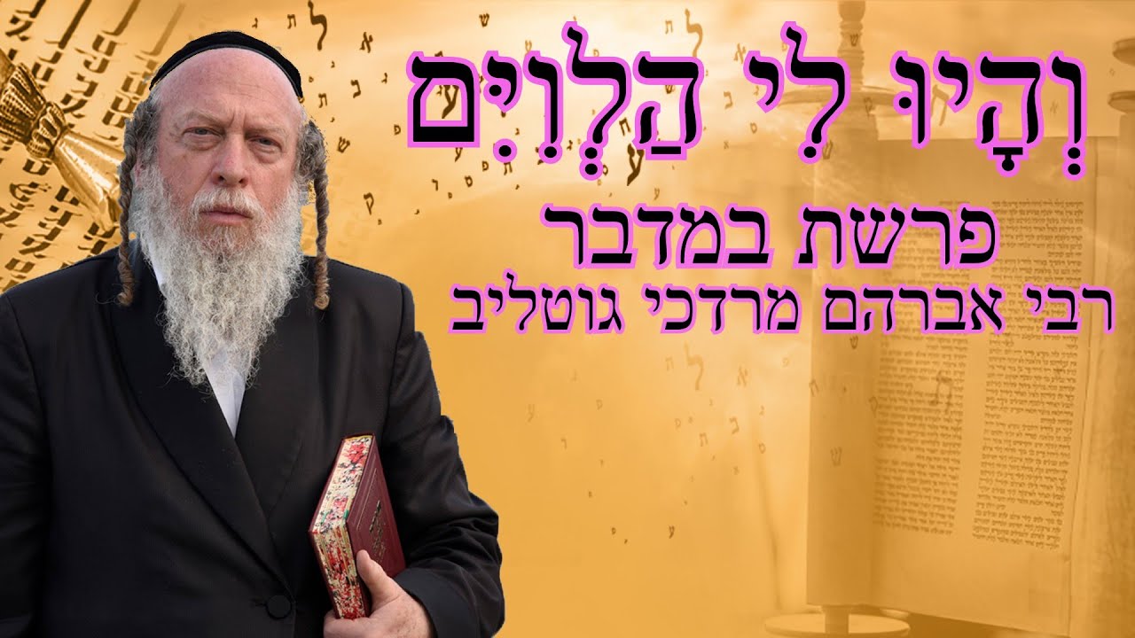 והיו לי הלווים - פרשת במדבר על פי פנימיות התורה - הרב גוטליב