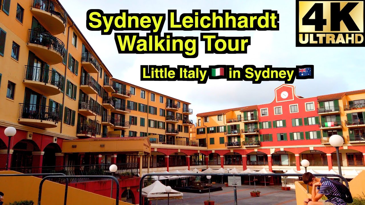 [4K] SYDNEY WALKING TOUR 🥾 | LITTLE ITALY 🇮🇹 IN SYDNEY 🇦🇺 | LEICHHARDT | SYDNEY AUSTRALIA