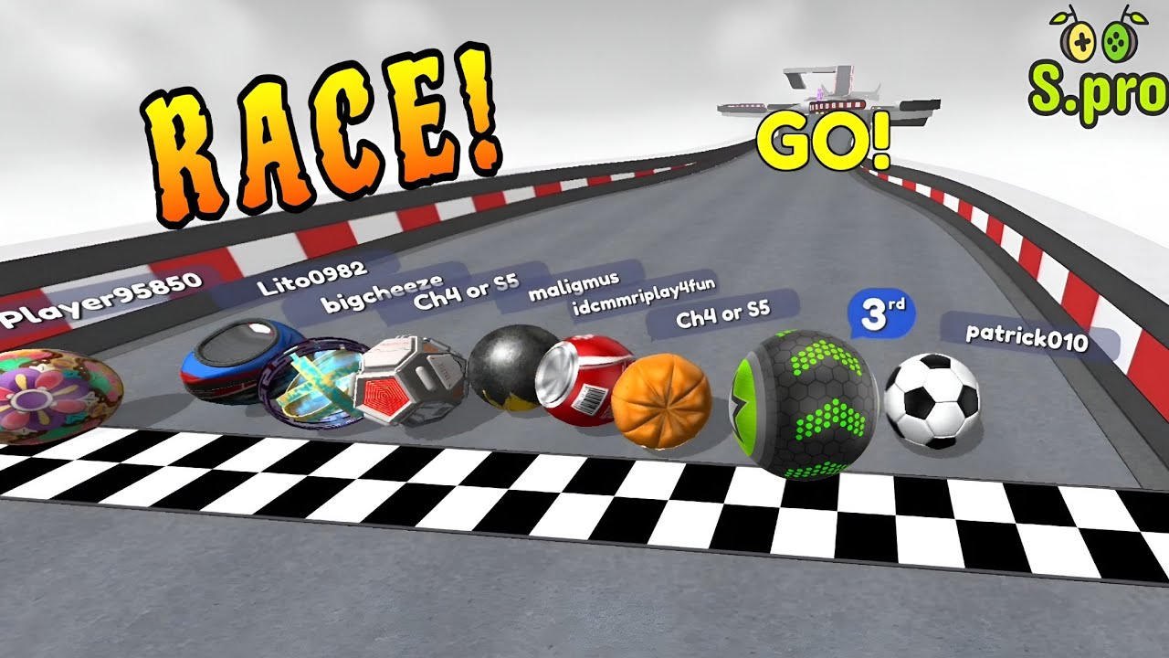 Going Balls - Speedrun Epic Race 430 ᯓ⚽︎ #goingballs #gameplay #marblesrace