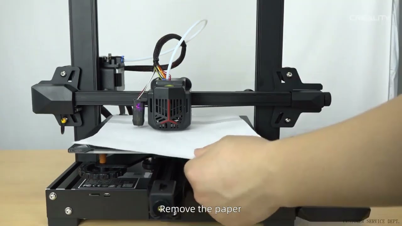 Ender 3 V2 Neo Bed Leveling Detailed Steps