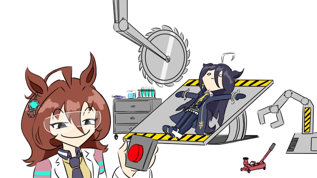 Manhattan Cafe and Agnes Tachyon learn Race craft [Umamusume Animation]