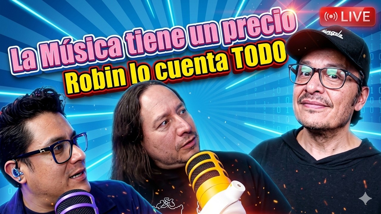 La industria musical, 25 a&ntilde;os de experiencia con Robin Chac&oacute;n EP 13