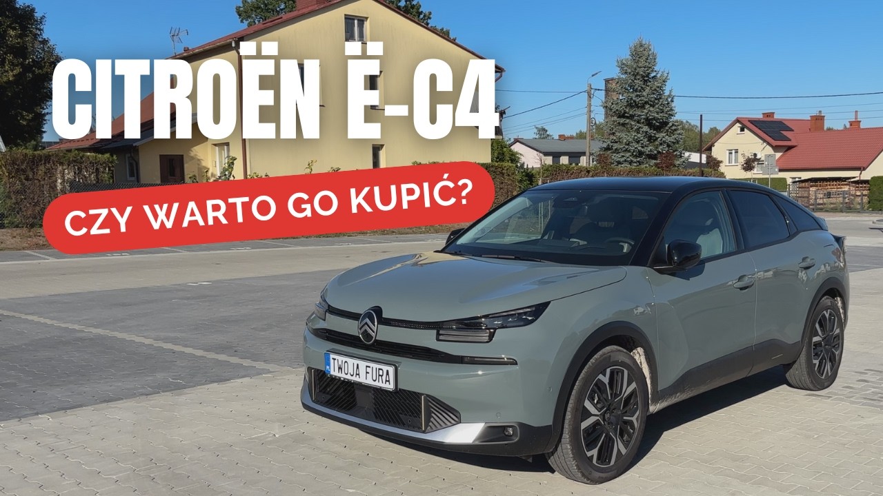 Test Citroen e-C4 &ndash; elektryk kt&oacute;ry przekona do siebie kierowc&oacute;w spalin&oacute;wek?