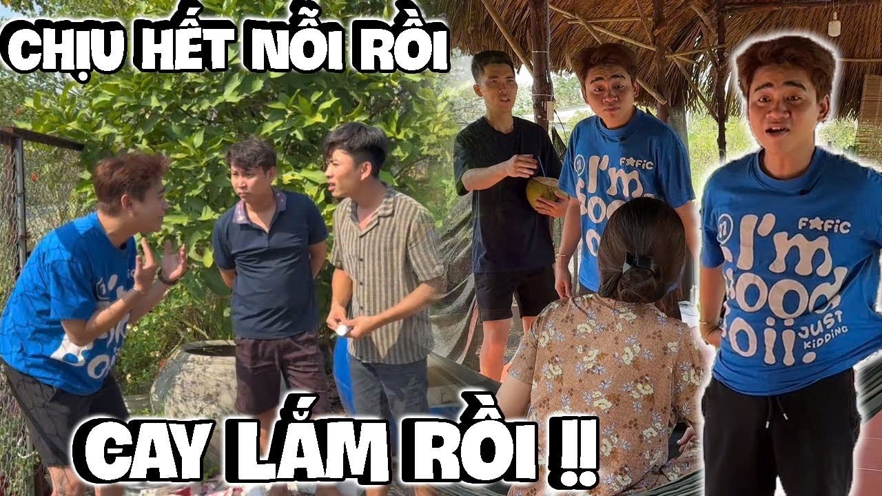 Tội nghiệp thằn nhỏ, lại bị 3 con báo chơi nữa- Cay thế nhờ