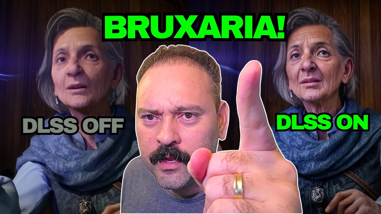 NOVO DLSS 5 DA NVIDIA VAI QUEBRAR SUA MENTE! COMO ISSO &Eacute; POSS&Iacute;VEL?????
