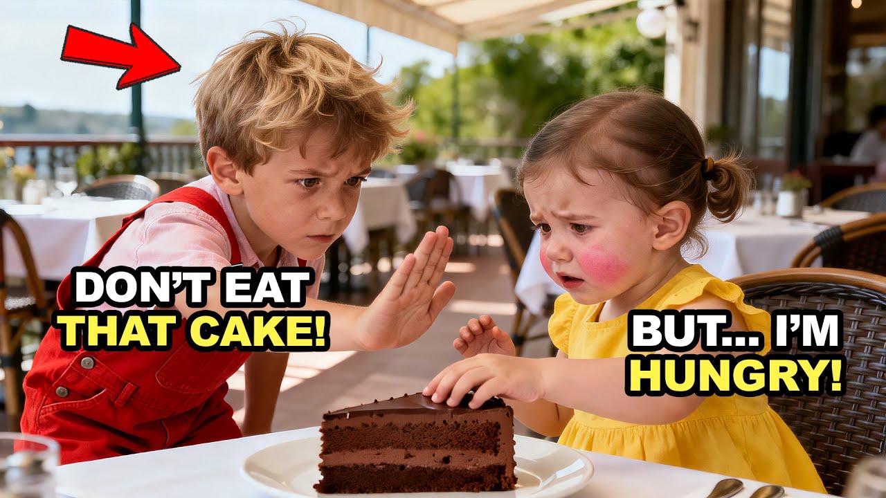 A BILLIONAIRE SEES A BOY WARN HIS BLIND DAUGHTER, “DON’T EAT THE CAKE” — THE TRUTH SHOCKS HIM