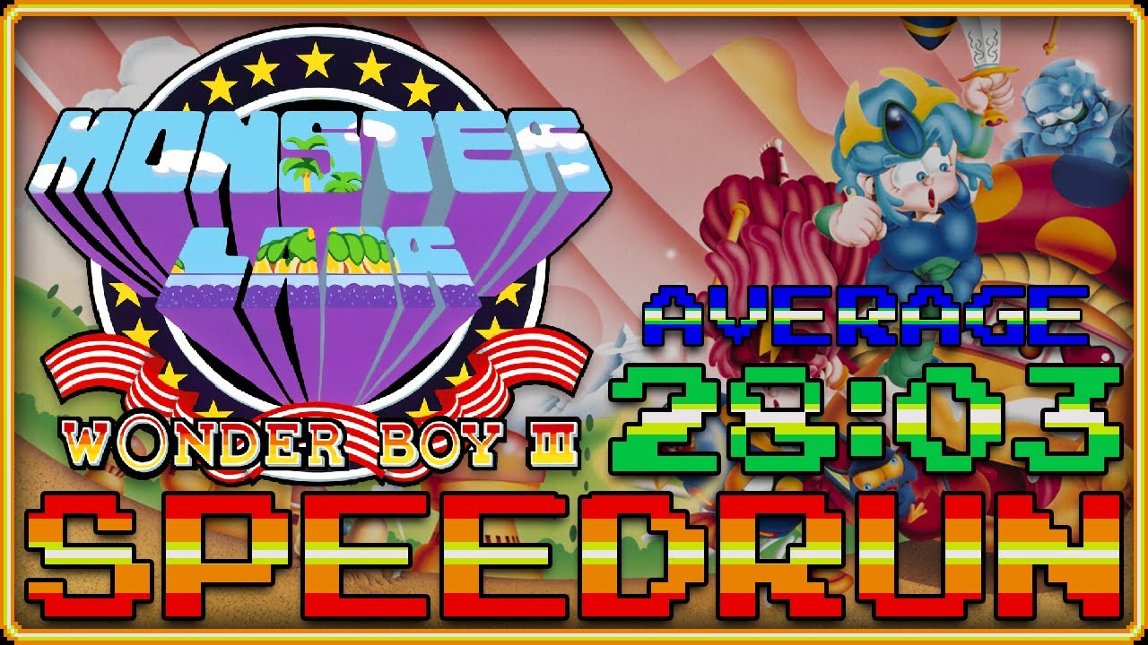Wonder Boy III: Monster Lair (Mega Drive/Genesis): Average 28:03 Speedrun (PB)