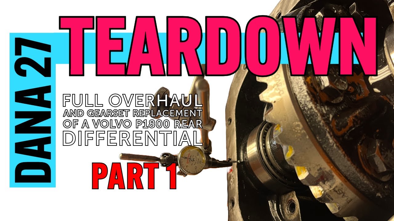 Dana 27 Teardown and Gear Replacement in our Volvo P1800 - Part 1