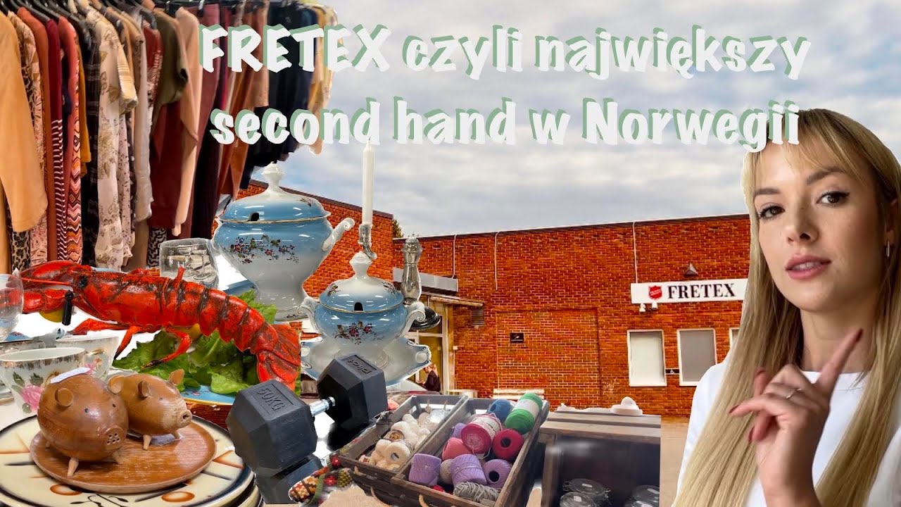 NAJWIĘKSZY LUMPEKS W NORWEGII || FRETEX || SECOND HAND IN NORWAY ||  ŻYCIE W NORWEGII  #4