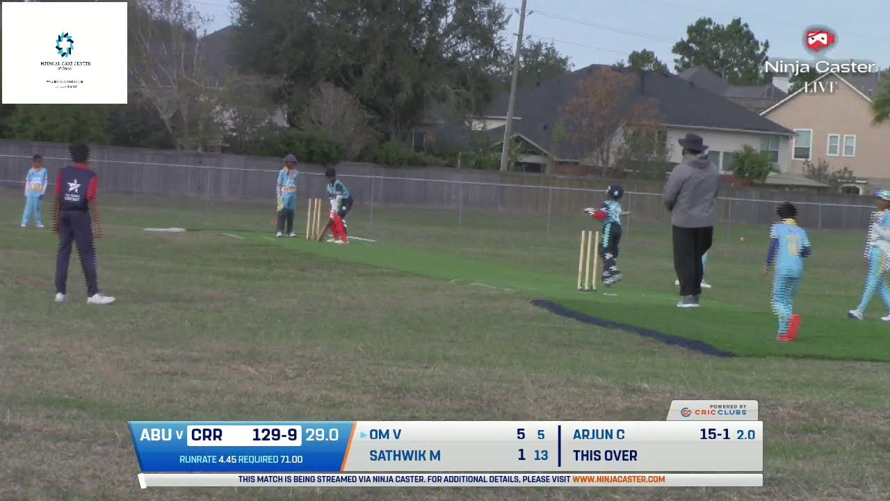 NYCT 2025 |  Austin Blasters  vs CSA Road Runners  | U11 | live |houston| cricket | T30