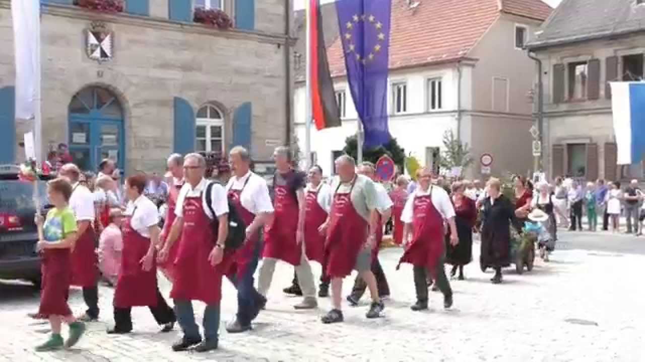 650 Jahre Goldkronach - Festzug  - 19.7.2015