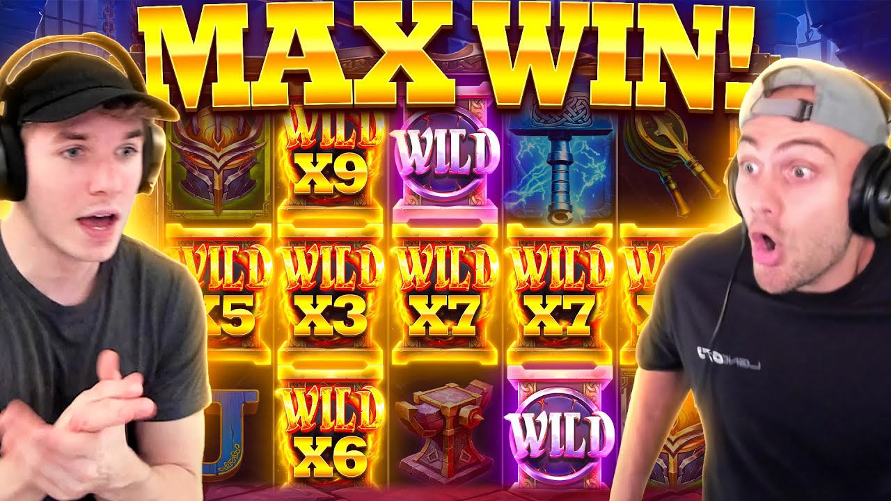 WE HIT MAX WIN ON THE FORGING WILDS SLOT!
