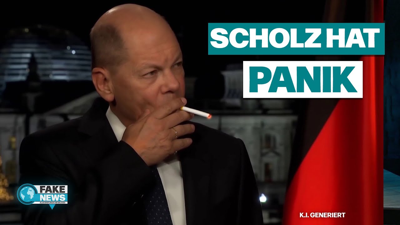 Kanzler Olaf Scholz warnt vor Künstlicher Intelligenz | Fake News