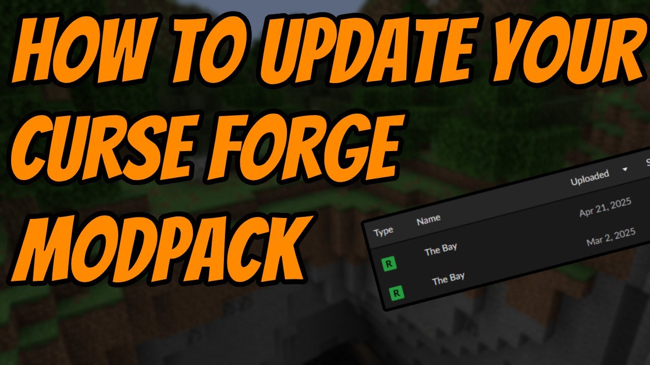 Как обновить и экспортировать опубликованный Modpack на сайт Curse Forge за 2 минуты!