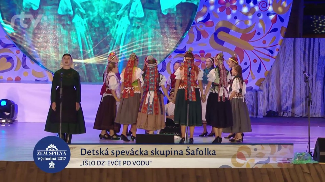 Detská spevácka skupina Šafolka - Zem spieva - Východná