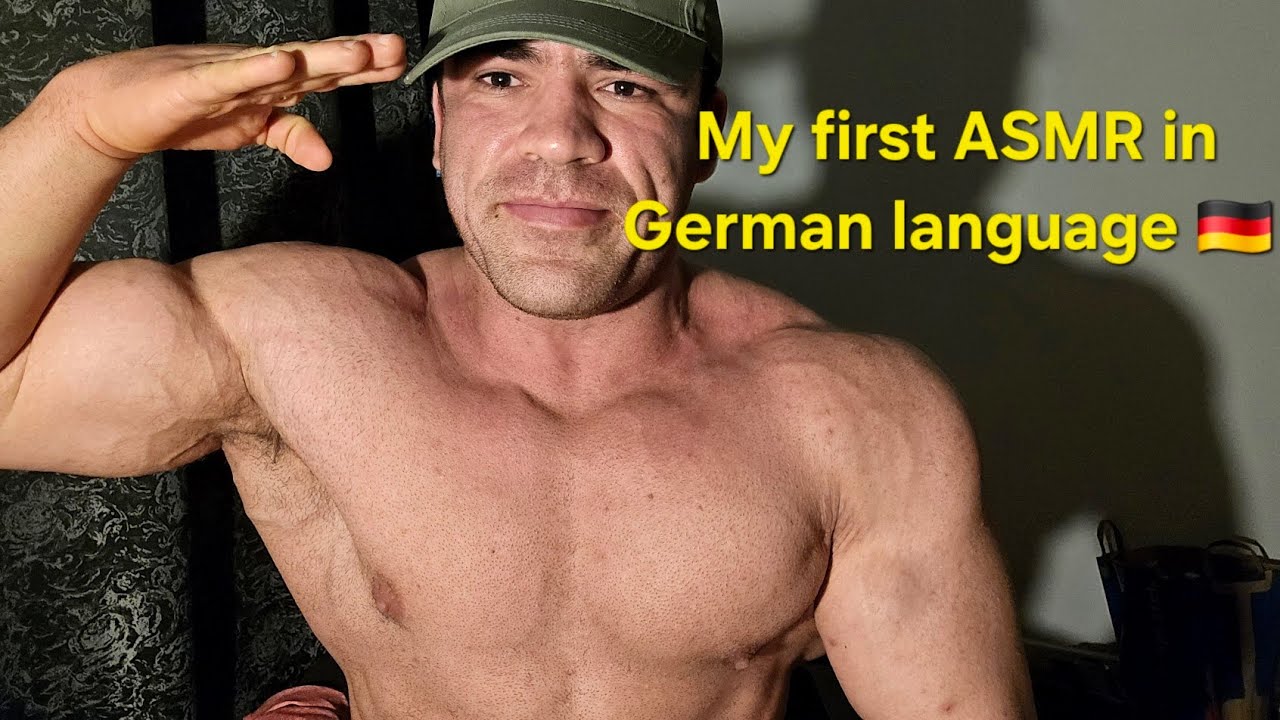Doing ASMR first time in German language  🇩🇪 💥