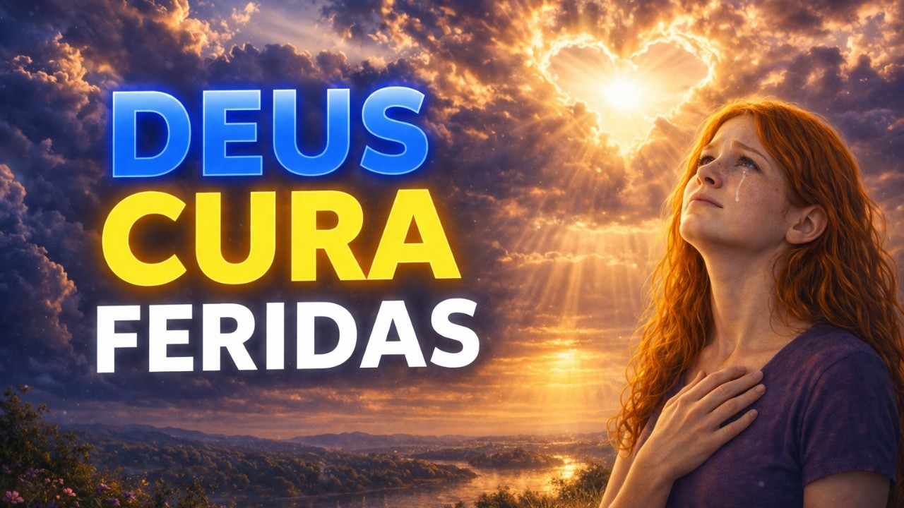 Deus Cura as Mágoas do Coração 🙏 Louvor de Cura, Esperança e Paz