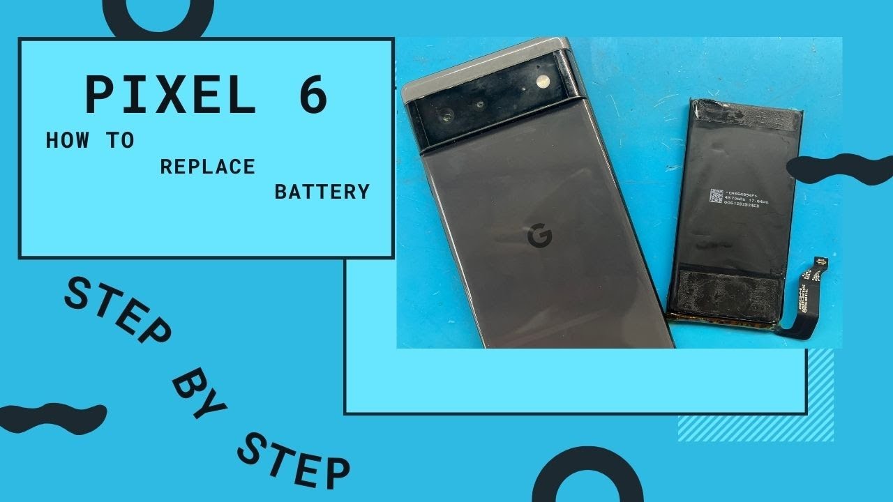 Замена аккумулятора Pixel 6 — без повреждения экрана