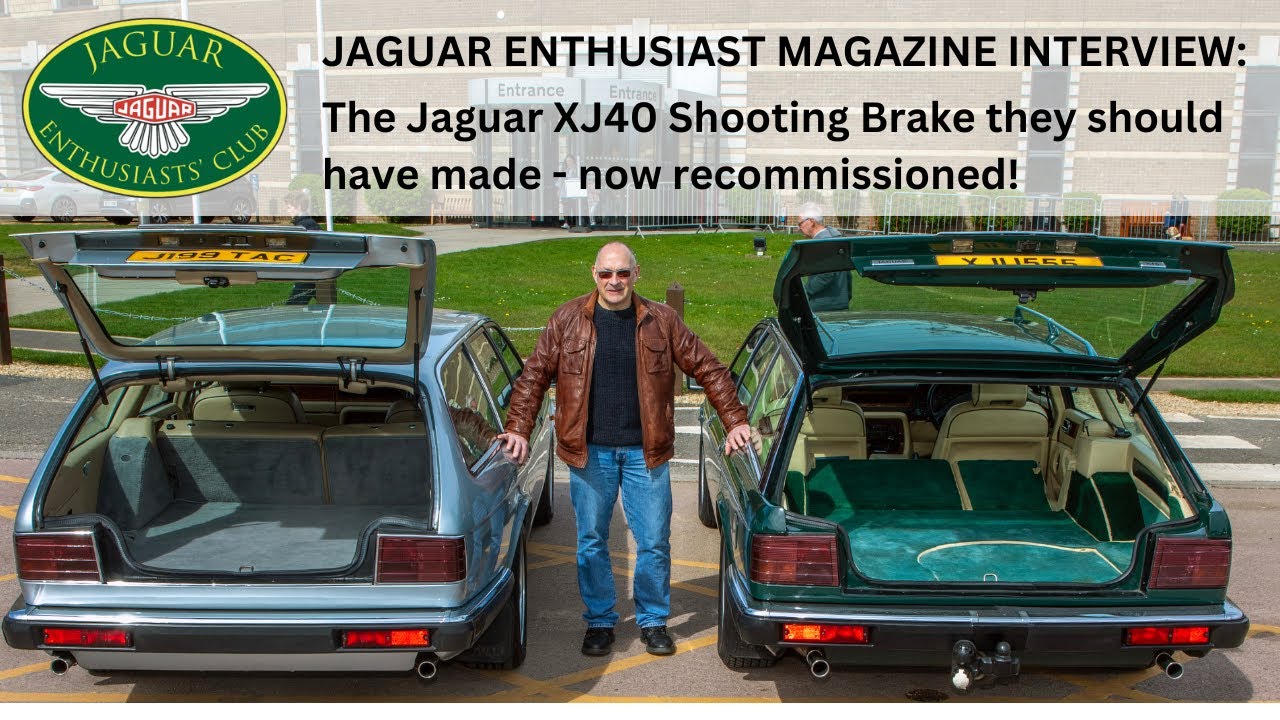 Jaguar XJ40 Shooting Brake estate car prototype re-commissioned by Jaguar Enthusiasts' Club