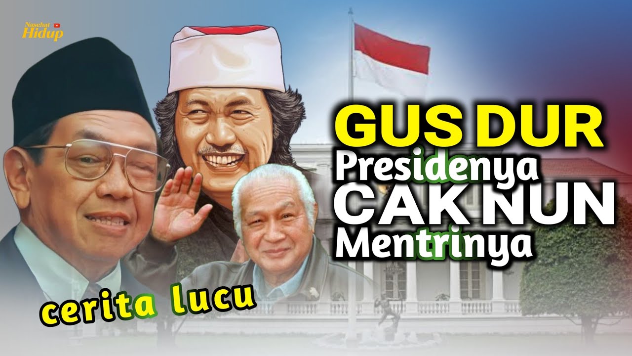 Sinau Bareng Cak Nun Gus Dur Full Humor 1 jam