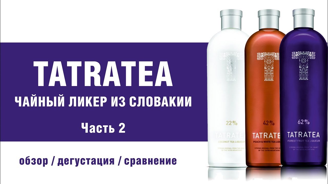 Ликер. Обзор и дегустация ликера из Словакии TatraTea