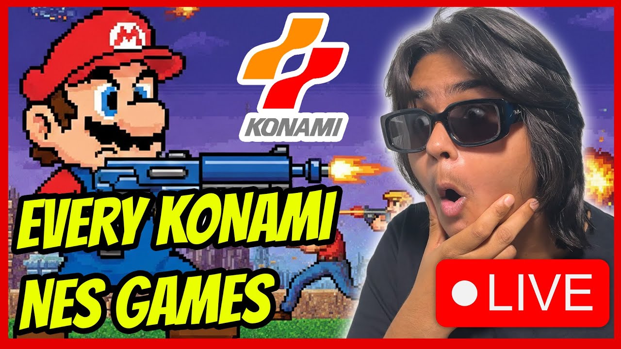🔴FULL SCREEN | Every Konami game on NES | Indian Retro Gamer #konami