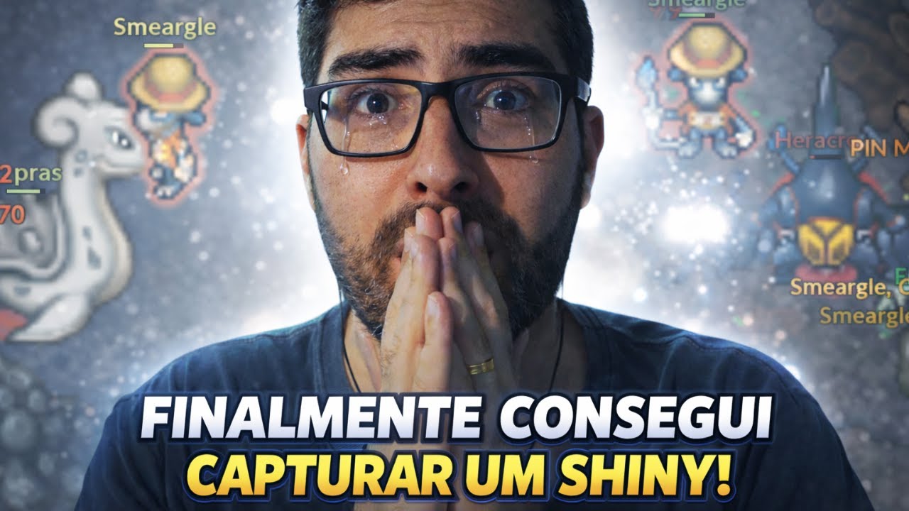 CHEGOU O DIA! PEGUEI MEU PRIMEIRO SHINY NA POKEXGAMES