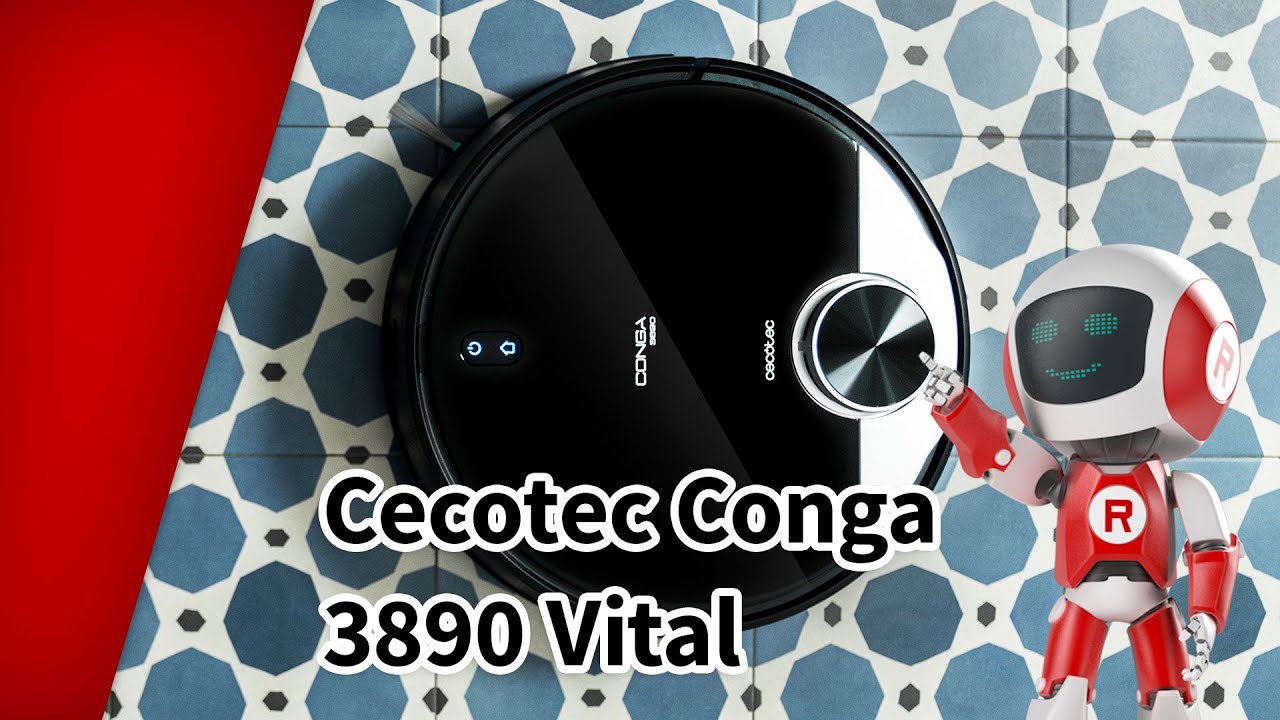 Cecotec Conga 3890 Vital - robot vacuum and mop