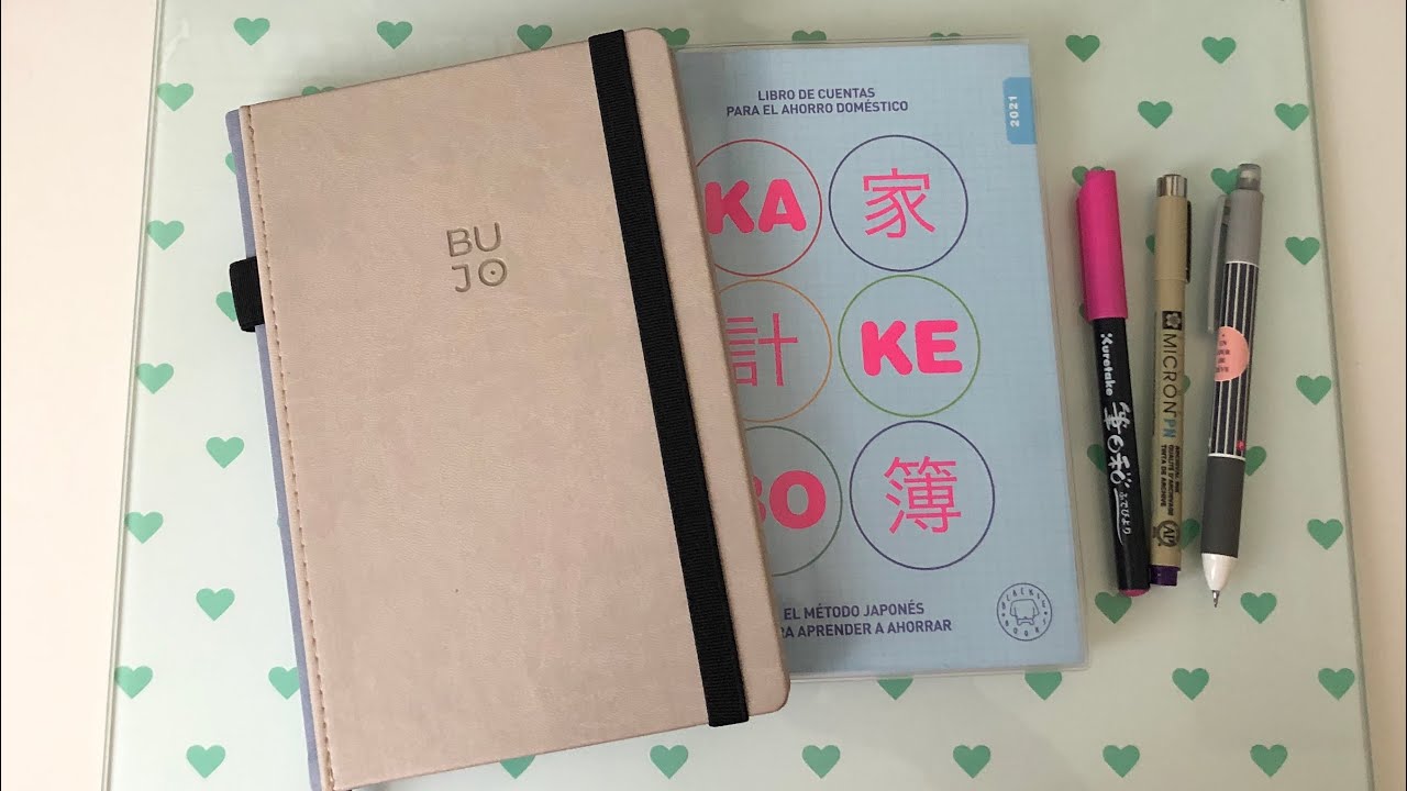 Cómo llevar el Kakebo, o la contabilidad, en nuestro bullet journal 2021