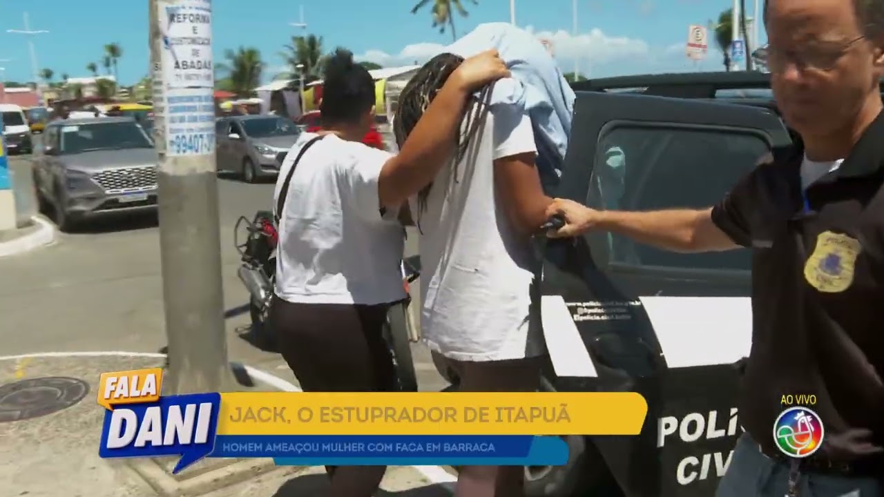 Na cadeia: estuprador é preso | FALA DANIA | TV ARATU
