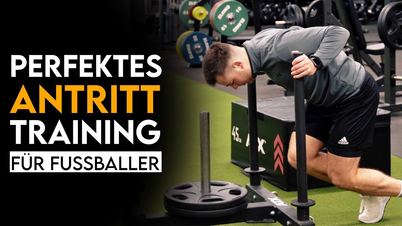 Antritt verbessern als Fußballer durch Schlittentraining