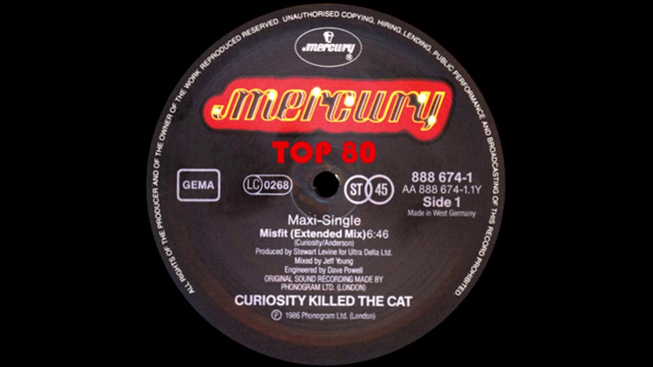 Curiosity Killed The Cat - Misfit (Extended Mix)