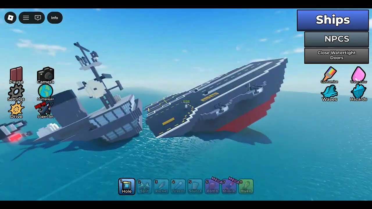 What If A BattleShip Is In High Sea... (285 Subs Special)