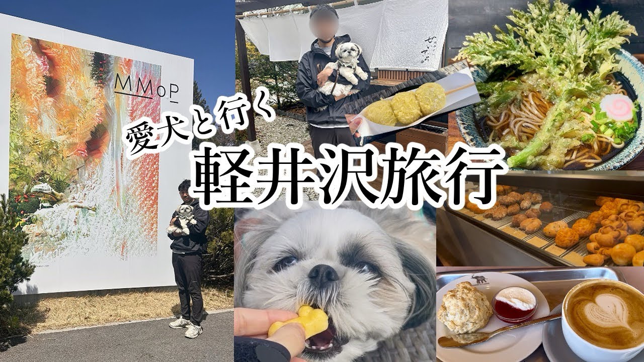 【愛犬と行く！】軽井沢旅行〜行ったお店が全部最高すぎました〜