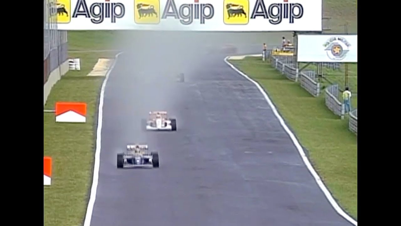 GP do Brasil 1993 | Interlagos | Vit&oacute;ria de Senna na chuva