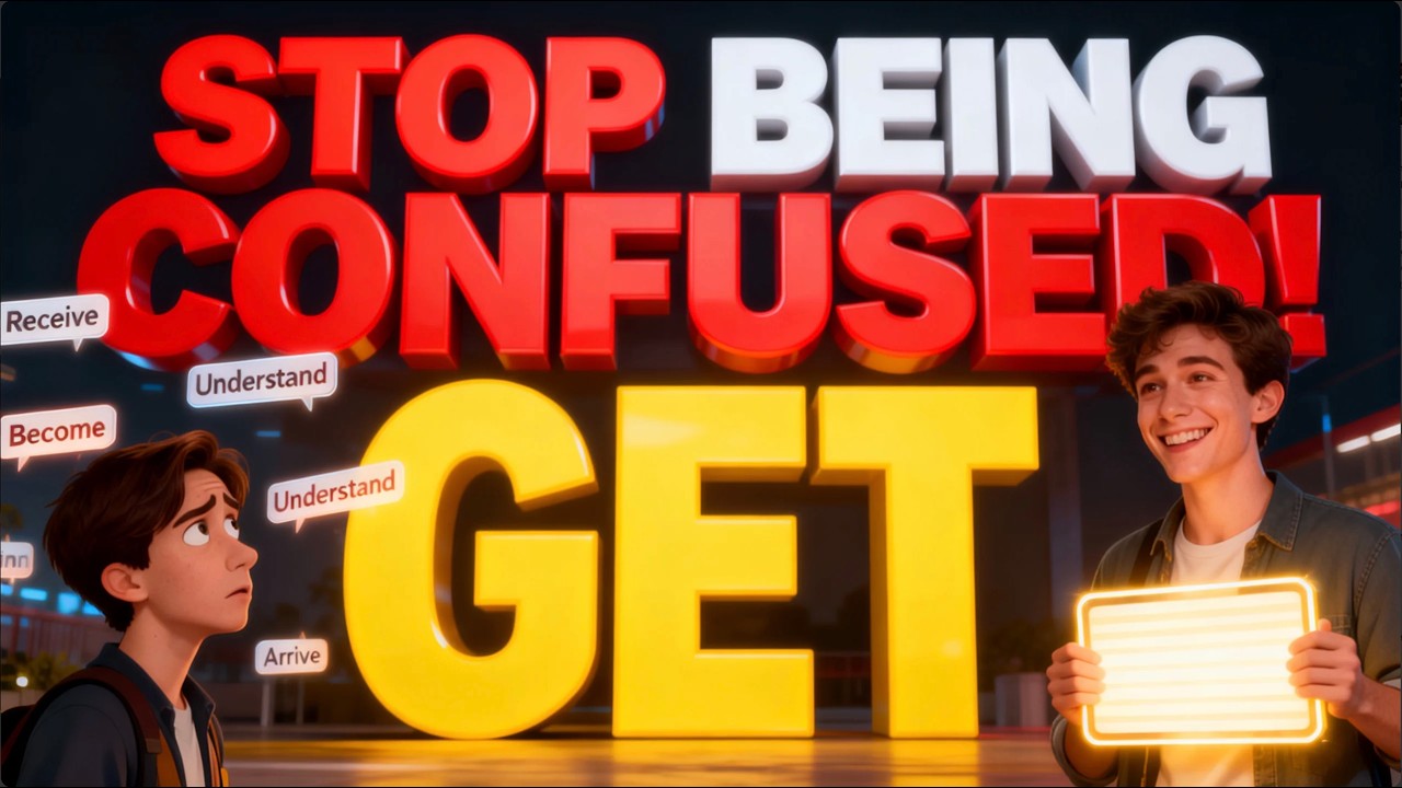 Stop Sounding Like a Robot! Master the Verb "GET" (The Secret to Native English)
