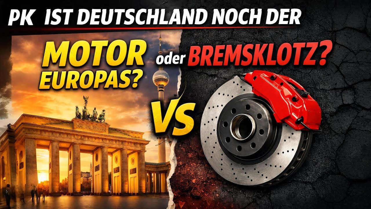 🔍 Ist Deutschland noch der Motor Europas – oder nur noch ein Bremsklotz?