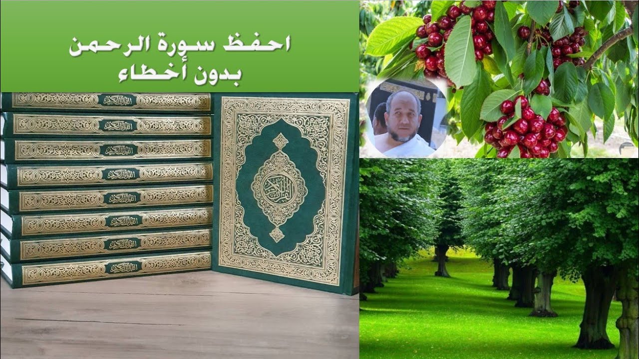 احفظ سورة الرحمن بدون أخطاء | كيف تحفظ سورة الرحمن | ترتيب الآيات في سورة الرحمن