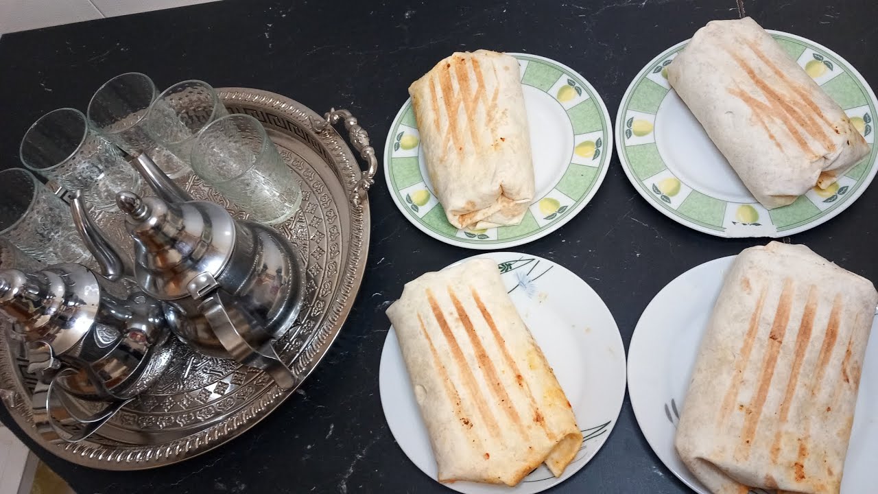 بوريتو مكسيكي سهل وسريع بمكونات بسيطة