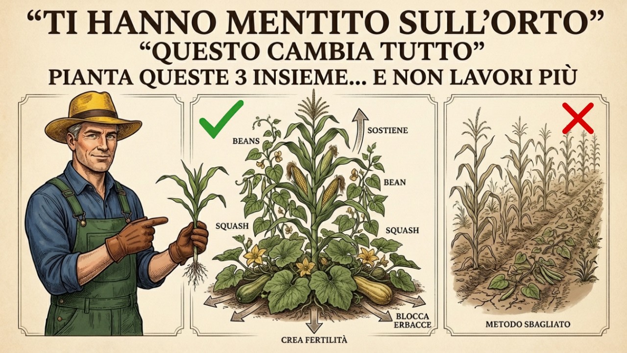 La Gilda delle Tre Sorelle: Perché mais, fagioli e zucca DEVONO crescere insieme