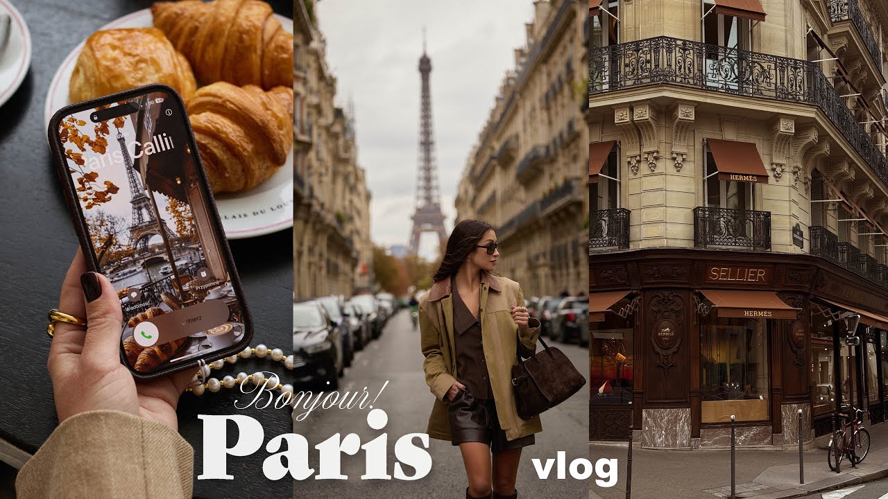 PARIS VLOG 🥐 | nasz krótki wypad do Paryża, zwiedzanie miasta, zakupy w YSL, perełki vintage 