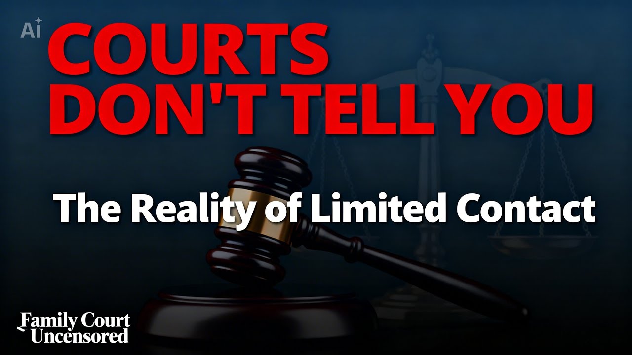 The Truth About Limited Contact Orders for Fathers #FamilyCourt #FathersRights #ContactOrders