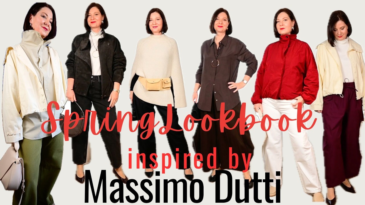 Весенний лукбук — стилистические решения от Massimo Dutti | Модные тренды весны 2026