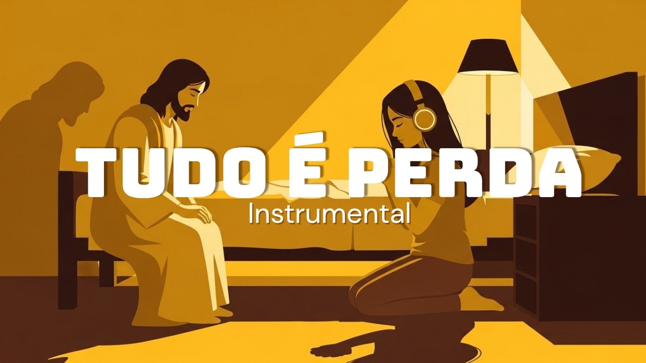 1 Hour Piano Worship Instrumental Tudo é Perda Cover Peaceful Study Music