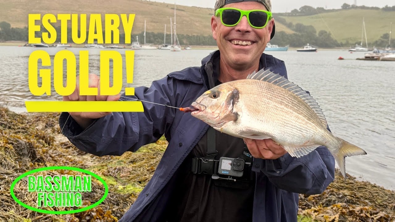 Summer Estuary Fishing | Gilthead Bream SMASHED My Worm bait!