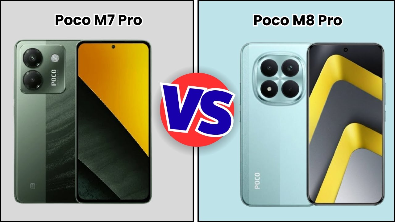 Xiaomi Poco M7 Pro VS Xiaomi Poco M8 Pro | Full Specs Comparison | Tecify