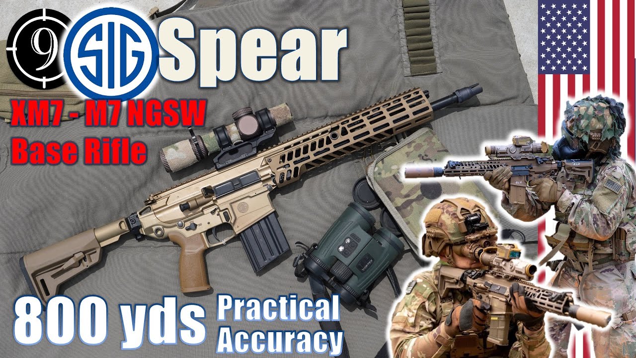 SIG Spear (U.S. Army's XM7 / M7 base rifle) to 800yds: Practical Accuracy